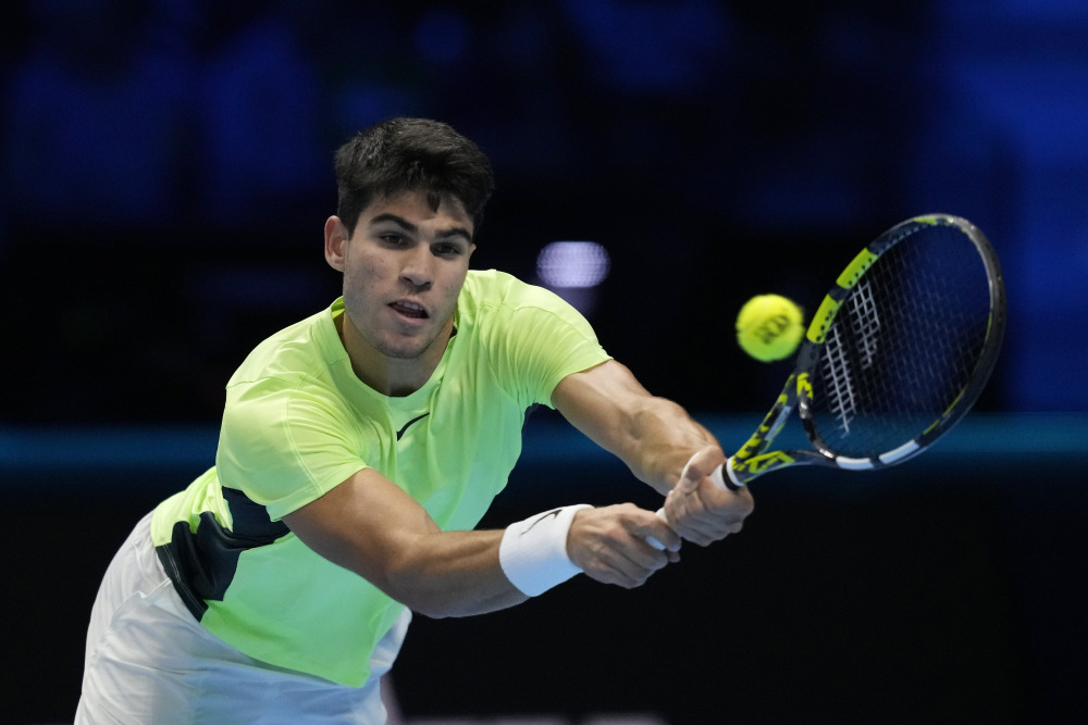 ATP总决赛险胜联合杯，阿尔卡拉斯状态火热