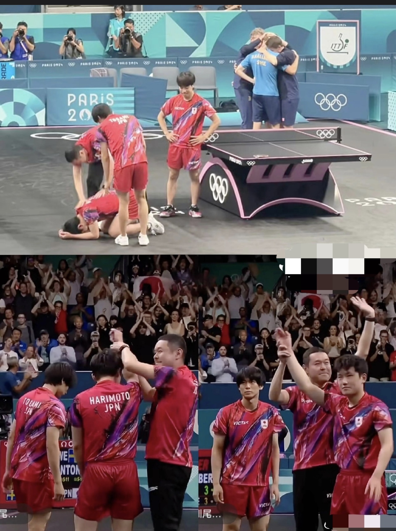 瑞典队力克英格兰队，张本智和带队取胜