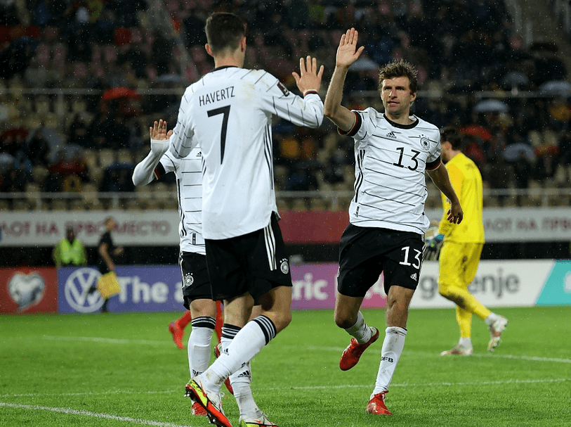 德国队轻取奥地利队,林高远统治全场 德国队轻取奥地利队,林高远统治全场